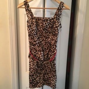 Leopard bodycon dress